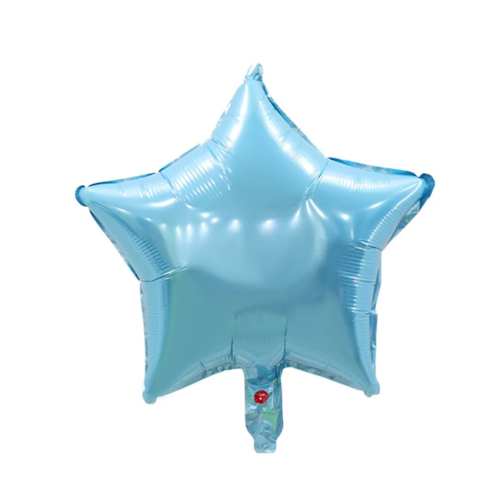 50 шт. 18-дюймовая пятиконечная звезда алюминиевая пленка гелиевый шар праздничная