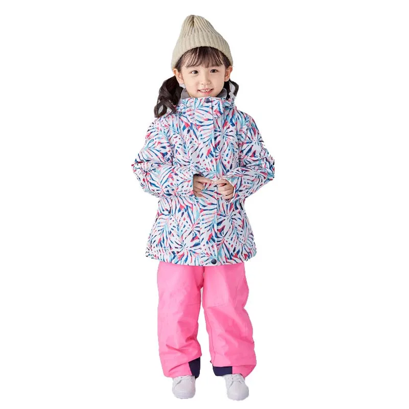 Новинка 2023 года детские зимние ветрозащитные водонепроницаемые лыжные костюмы с