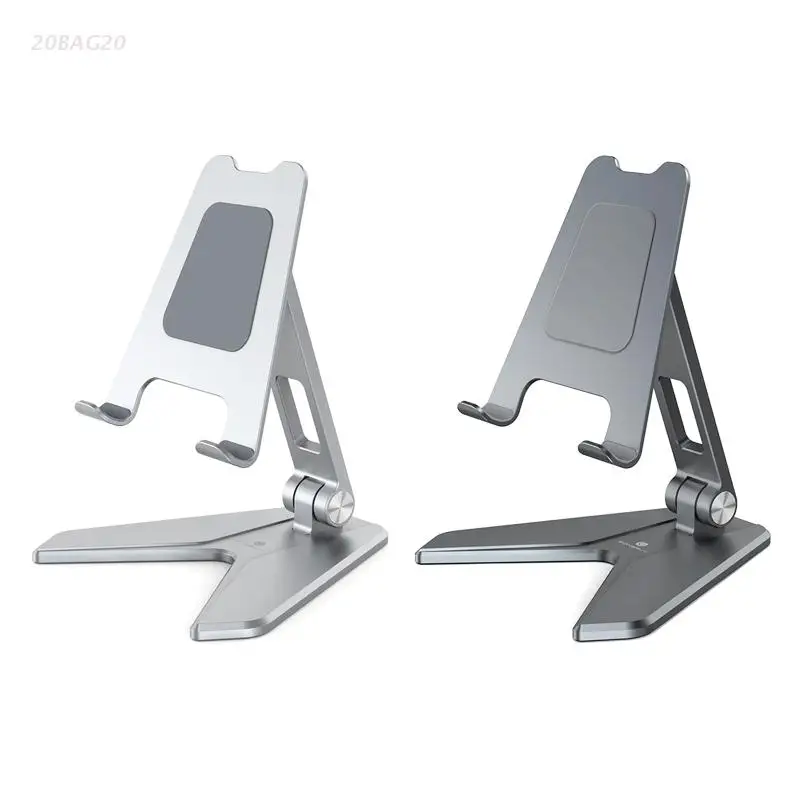 

Dual Foldable Tablet Stand Portable Durable Aluminum Holder Multi-Angle Lazy Stand for ipad Tablet and Smartphones