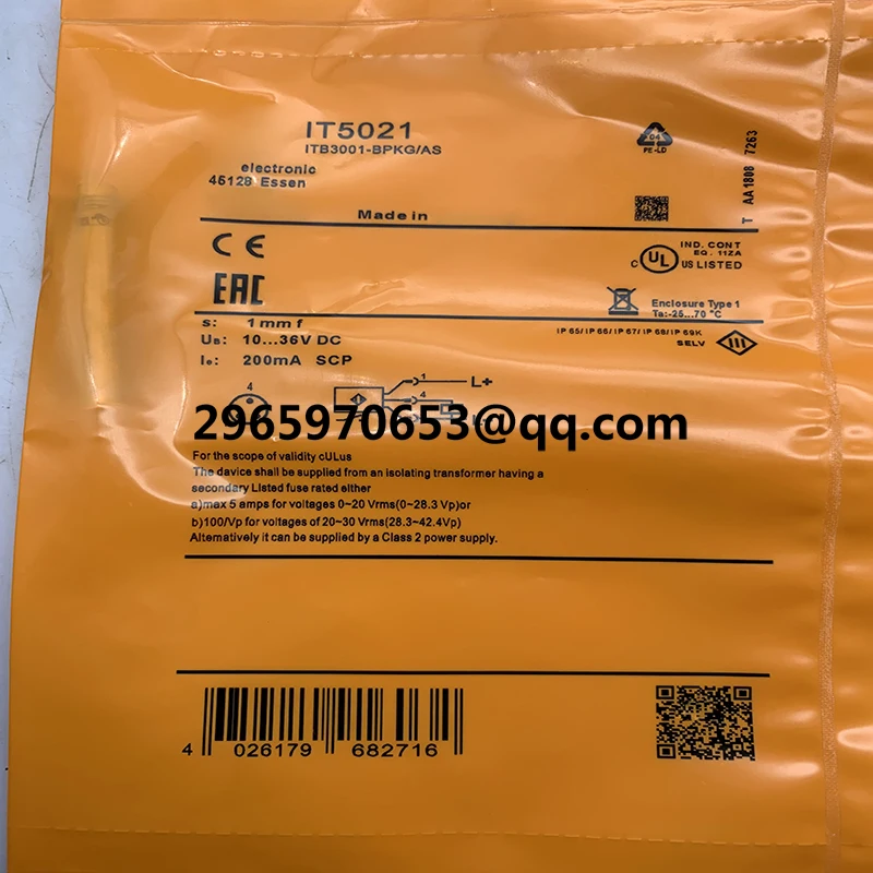 Новый датчик для бесконтактного переключателя IT5001 IT5002 IT5003 IT5009 IT5042 IT5008 IT5043 IT5020 IT5021