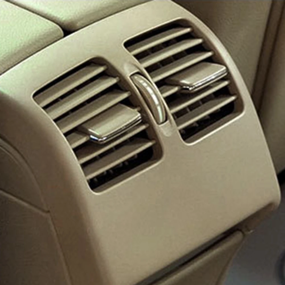 

Rear Air Conditioner Vent Panel Beige For Mercedes-Benz C/E-Class W204 W207 Beige Center Console Air Vent Cover Car Accessories