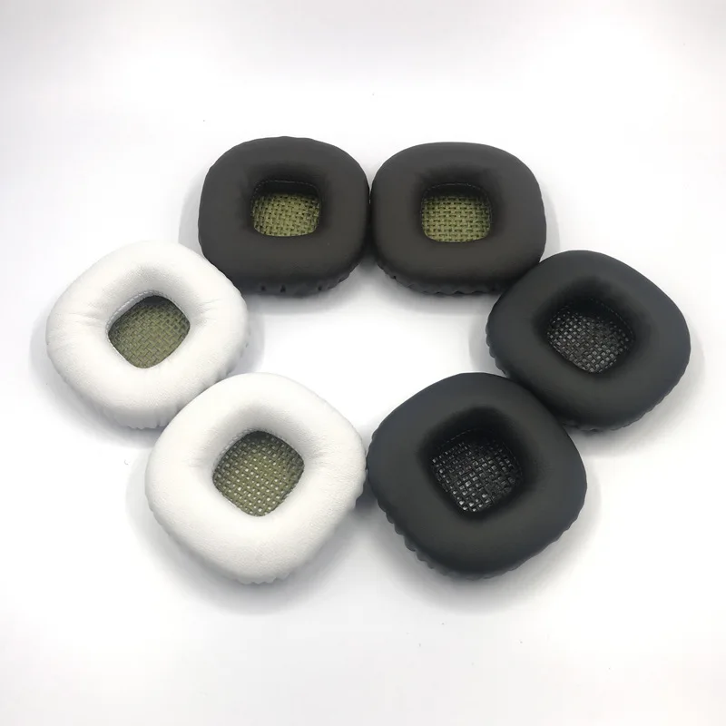 

1 Pair Earphone Cushion Earpads Compatible with Marshall Major II 2 major 1 i Headset EarPad Replacement foam Artificial Leather