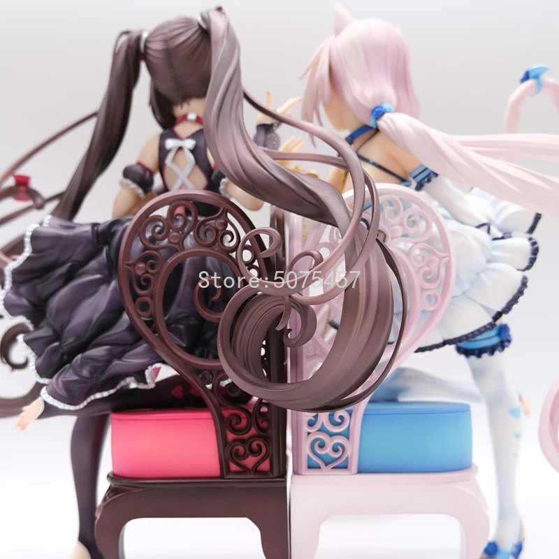 

24cm NEKOPARA Chocola & Vanilla Anime Figure Chocola/Vanilla Action Figure Toy PARADE Nekopara Chocola FigureCollectibleToys