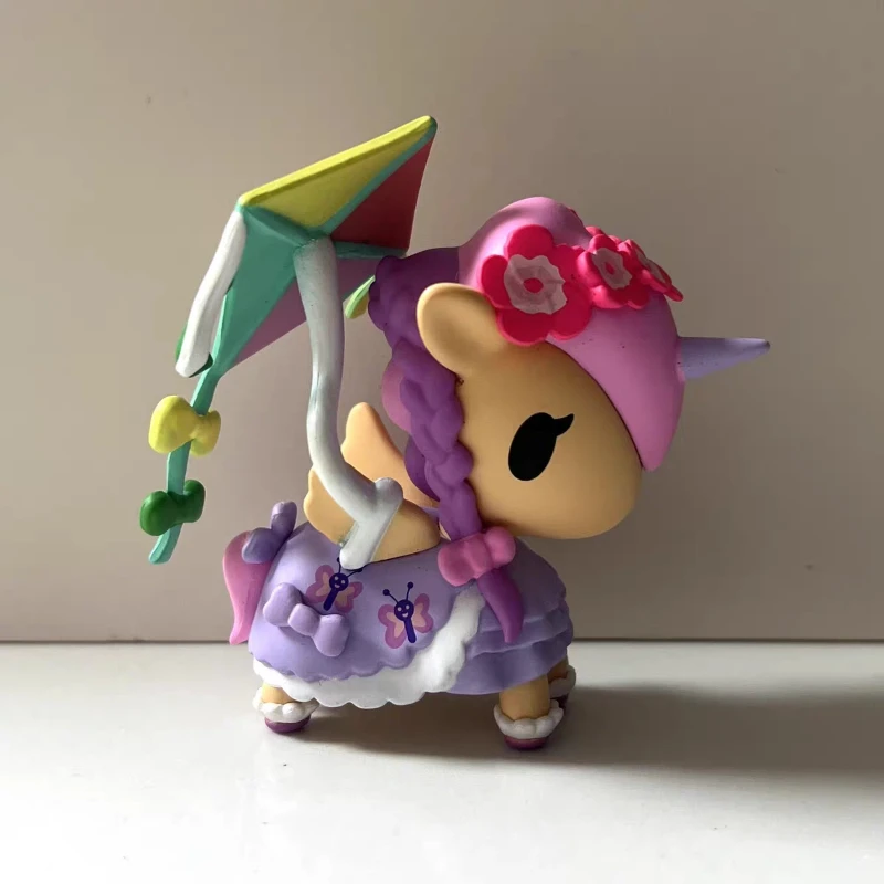 Фото Оригинальная коллекционная игрушка Tokidoki Unicorno Series 7 Botanical Unicorno Series Picnic Party Unicorno (снята с производства) для декора дома №3