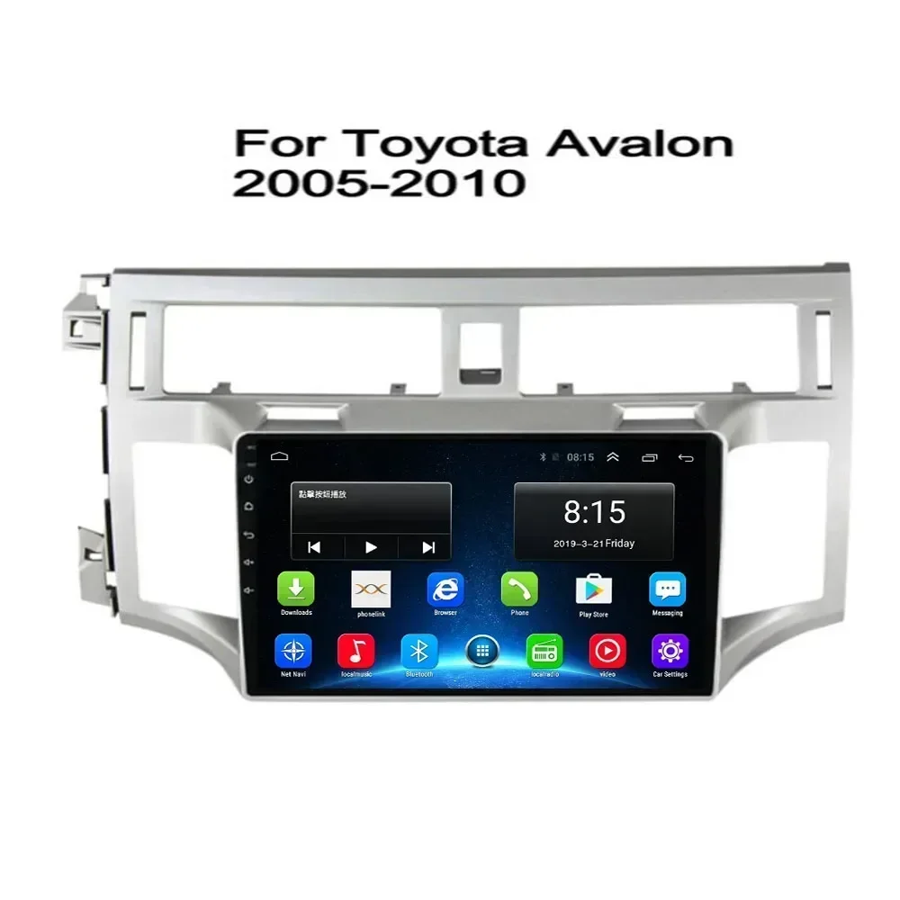 2 Din Android 13 Автомобильный стерео радио DVD GPS Мультимедийный видеоплеер 5G Wi-Fi камера