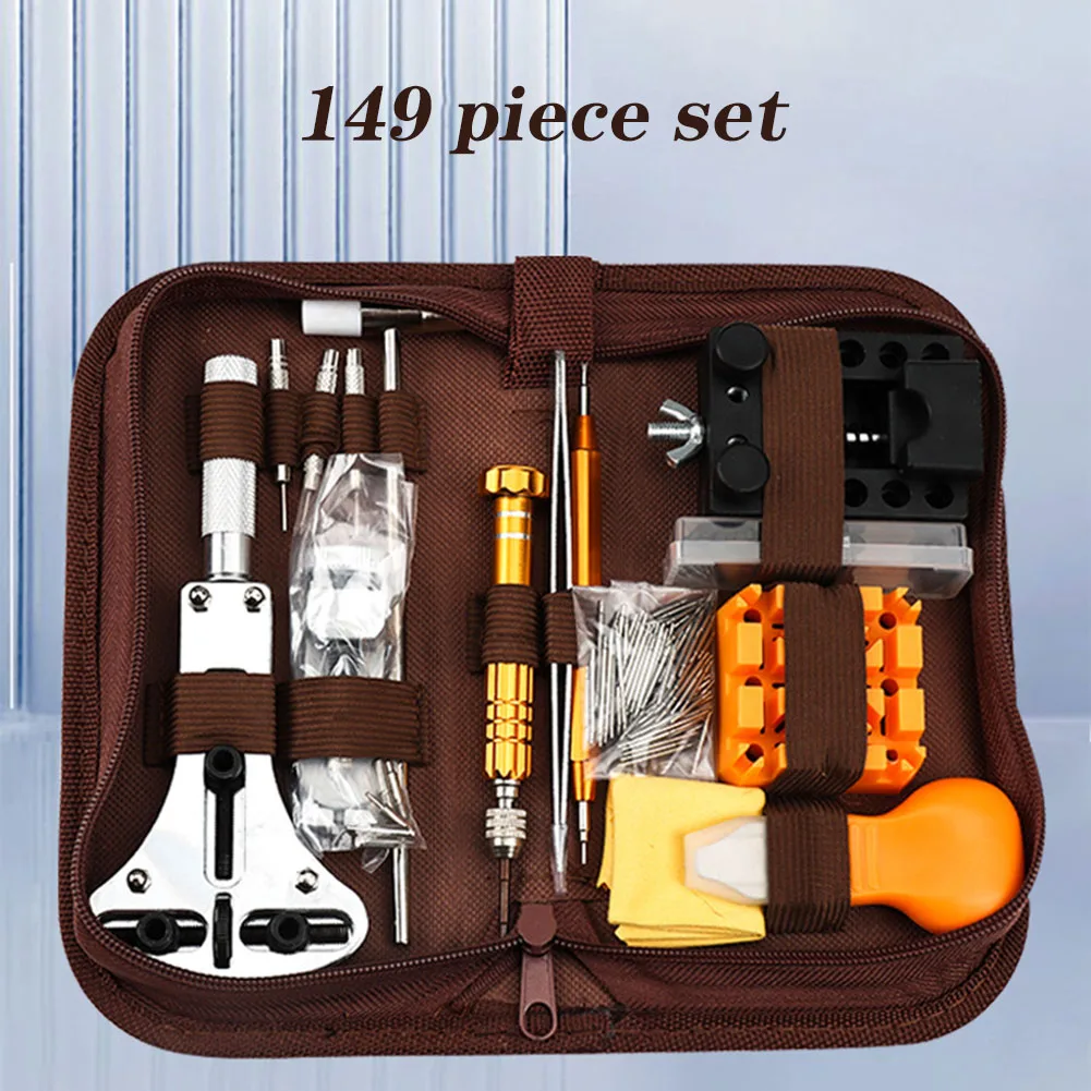 High Quality 149 Pieces Watch Repair Set Multi-Purpose Battery Replacement Tool Gift For Birthdays