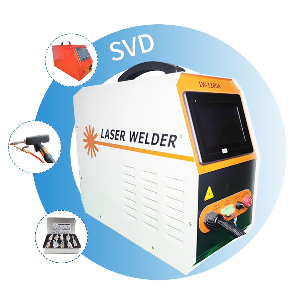 Волоконный аппарат для непрерывной лазерной сварки 1000 Вт/1500 Вт/2000 Вт сверхточный