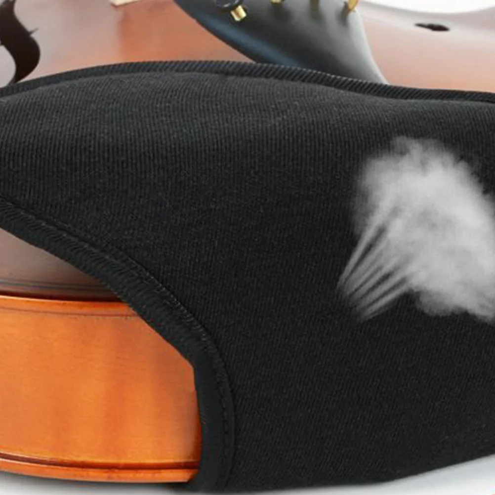 Аксессуары для плеч скрипки подушечки подбородка держатель черный хлопок детей