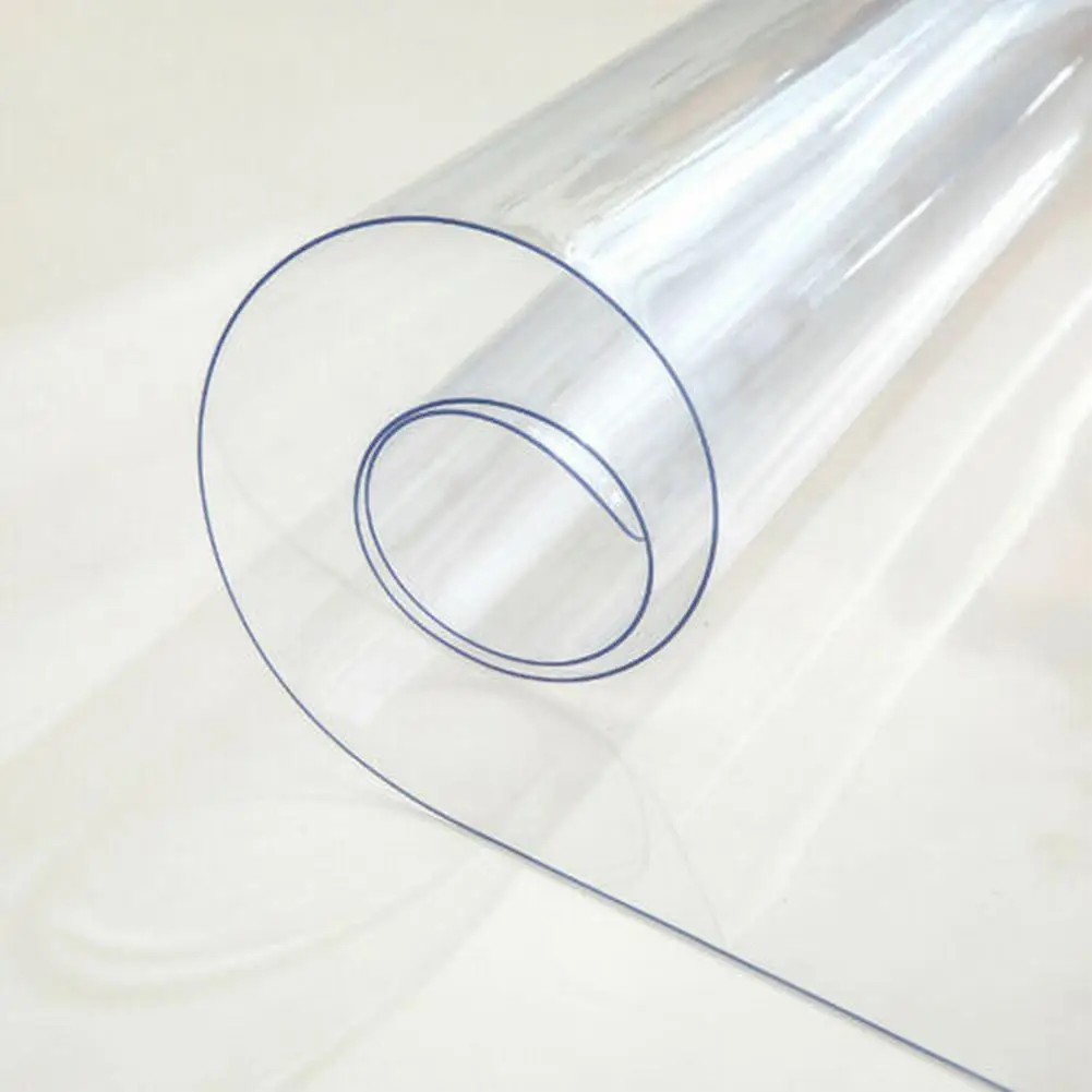 

152*218cm PVC Tablecloth Cover Vinyl Clear Waterproof Desktop Protector For Avoiding Scratches Abrasions Furniture Accessories