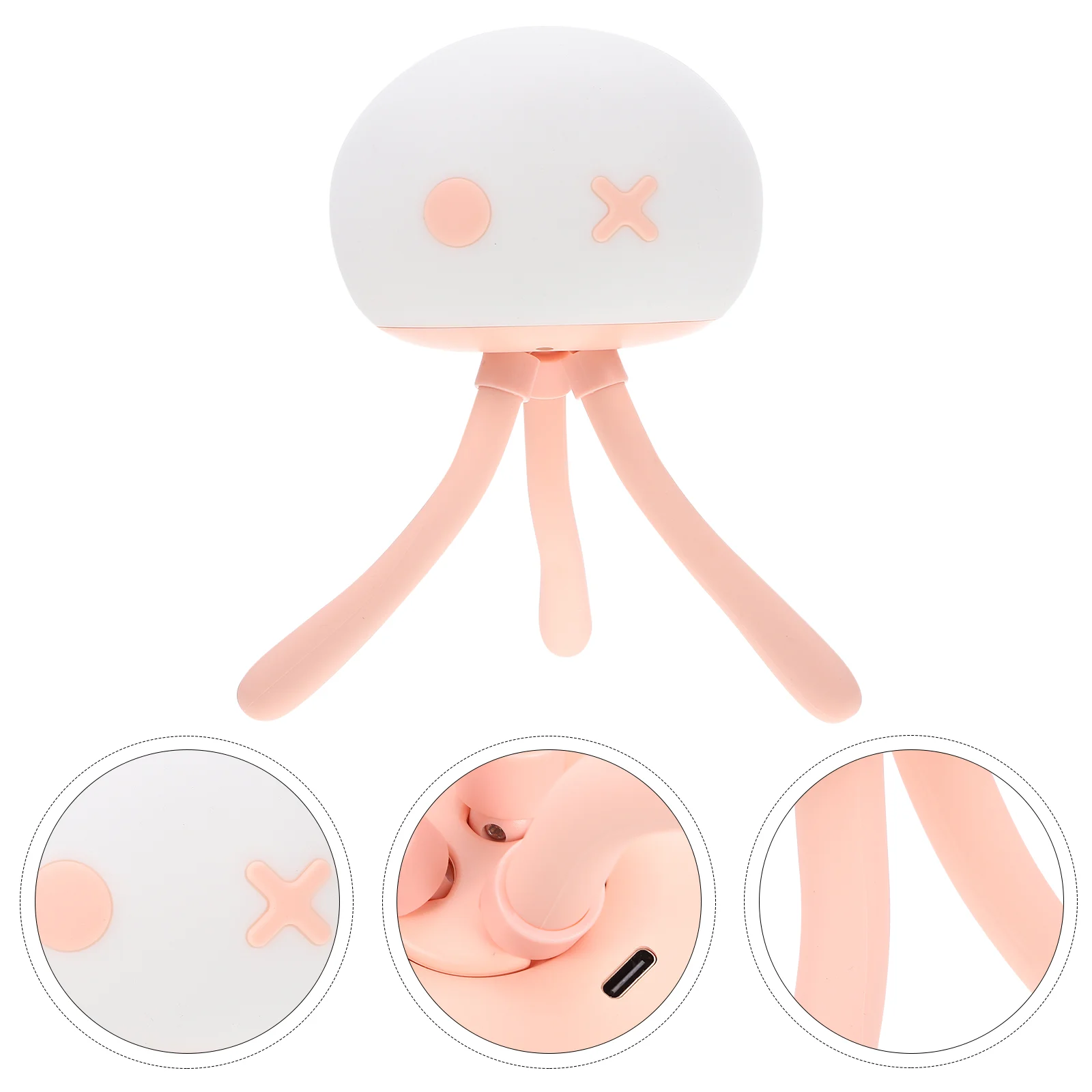 

1 компл. Домашний Светильник креативная Медуза силиконовая лампа Декор портативный Настольный светильник