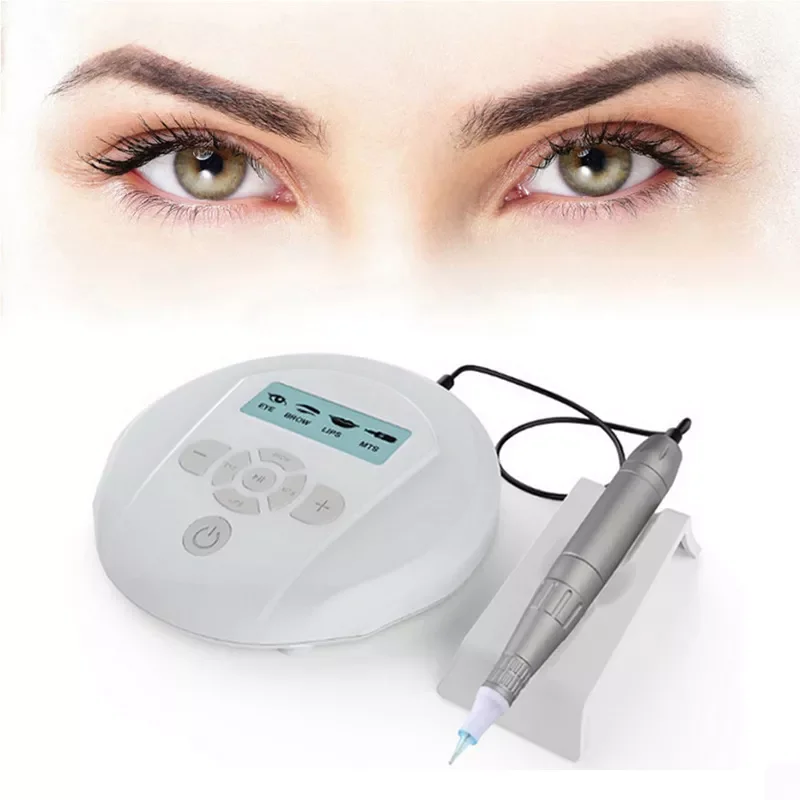 NEW Eyebrow Make Up Kits For &Lips/ Rotary Motor Tattoo Machine Kit Permanent Makeup Tattoo Machine Pen Micropigmentation De