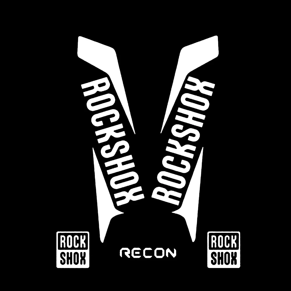 Автомобильная наклейка для RockShox RECON стильные Переводные картинки горный