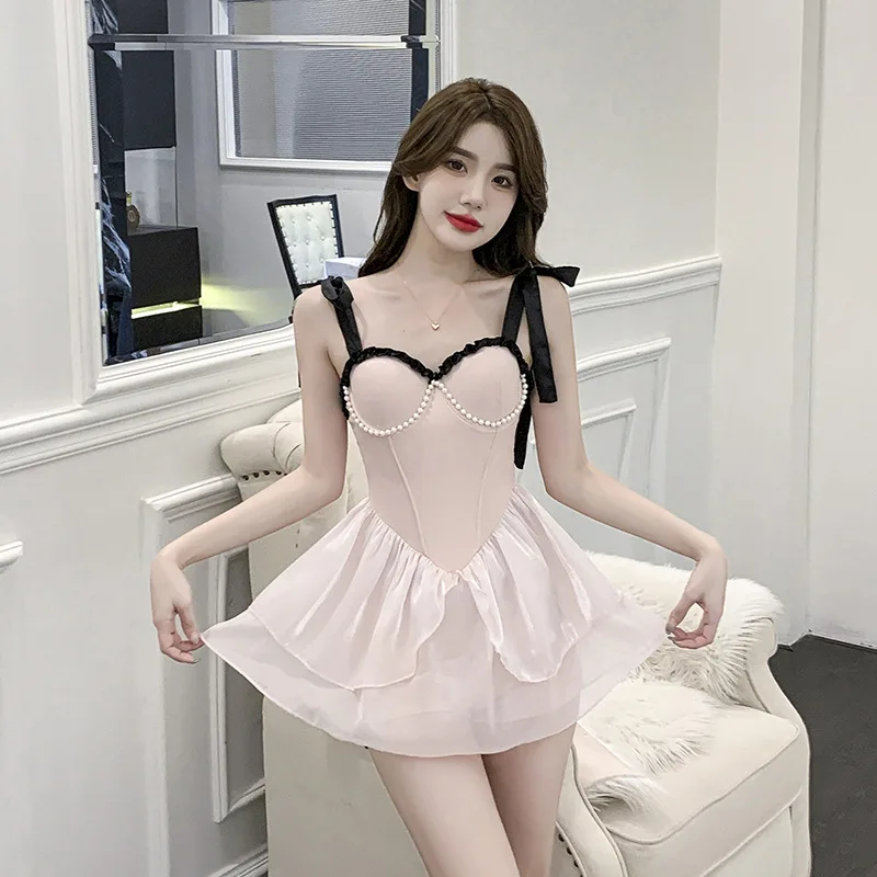 

Купальник женский слитный с эффектом пуш-ап и высокой талией