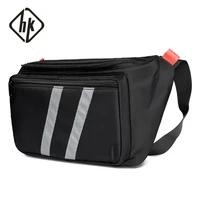 hcankcan street fashion shoulder bag husband leisure oxford crossbody bags for men outdoor chest pack for travel hiking cycling
