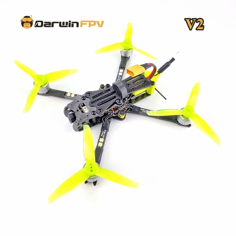 DarwinFPV Baby Ape Pro V2 3 Inch FPV Drone Quadcopters 142mm with Brushless Motor Caddx F4 AIO Flight Controller VTX Propeller