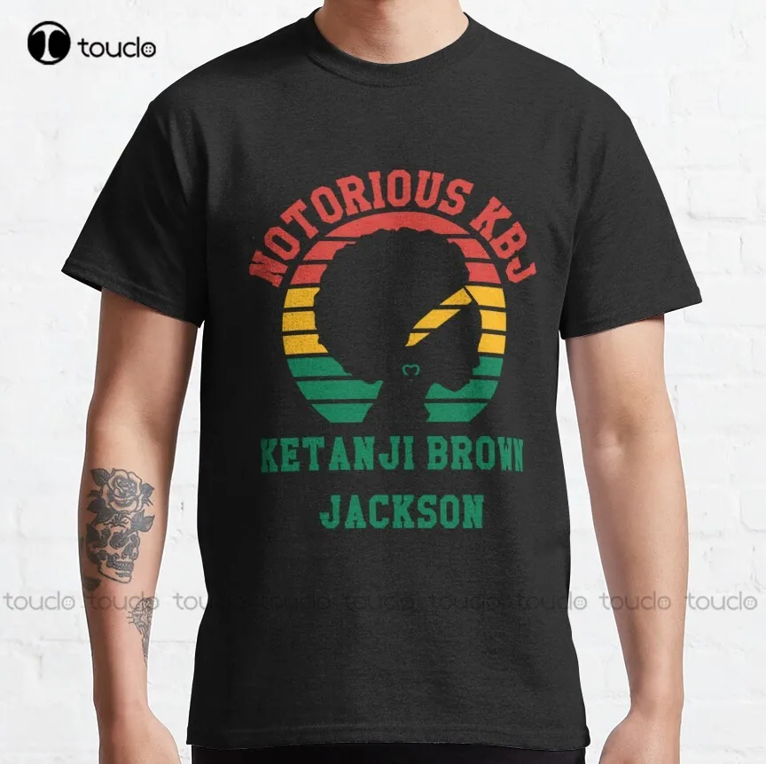 

Notorious Kbj Ketanji Brown Jackson For Classic T-Shirt Couple Shirts Custom Aldult Teen Unisex Digital Printing Tee Shirts Tee