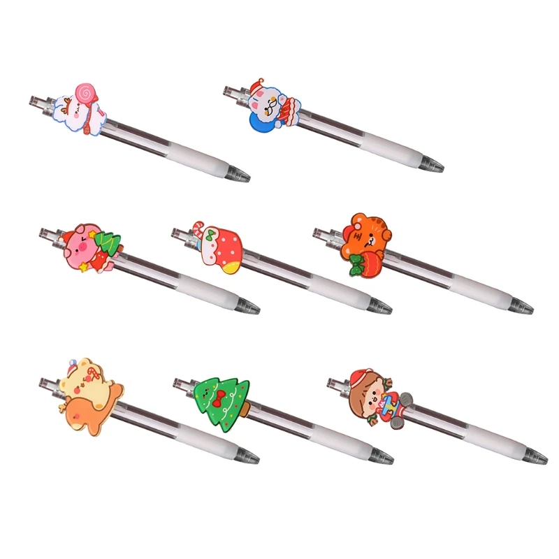 

0.5mm Retractable Gel Pen 0.5mm Fine Point Flexible Pocket Clip for Writing