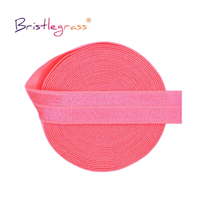 Блестящая неоновая эластичная лента для волос 2-15 ярдов |