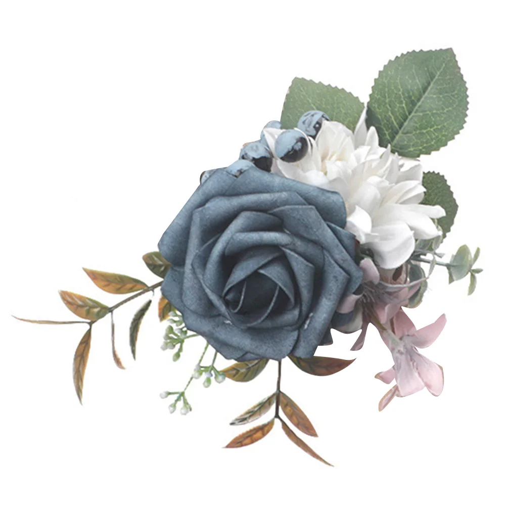 

1 Pcs Wedding Wrist Flower Bridal Wrist Flower Silk Flower Simulation Rose Wedding Supplies Wedding Wrist Flower