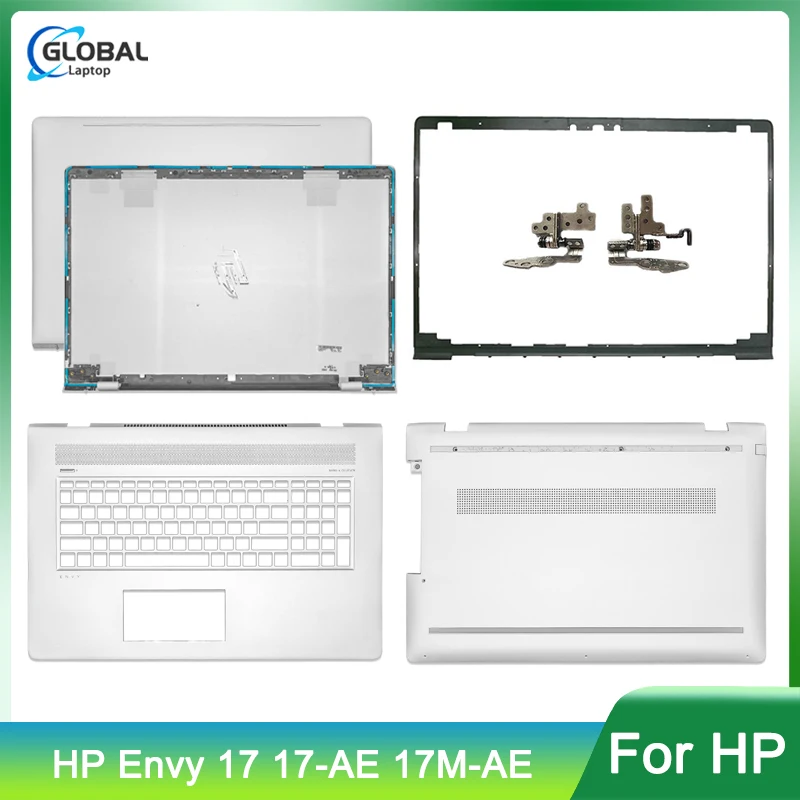 Купи New Laptop case for HP Envy 17 17-AE 17M-AE LCD Back Cover Front Bezel Palmrest Bottom Base Case Hinges DVD cover Top 925454-001 за 854 рублей в магазине AliExpress