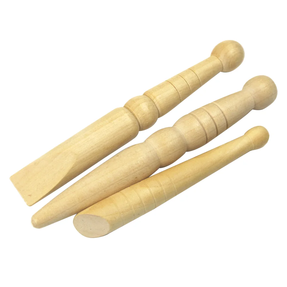 

Foot Massageroller Tool Hand Wooden Stick Reflexology Wood Massaging Tools Canehook Facial