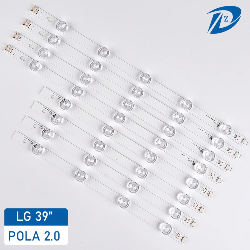 

Светодиодная лента для подсветки для LG 39 ”POLA 2,0 AGF78400401 39LN5100 39LN5400 POLA 2,0 39 A B TYPE REV0.0 180803 LG, 8 светодиодный т.