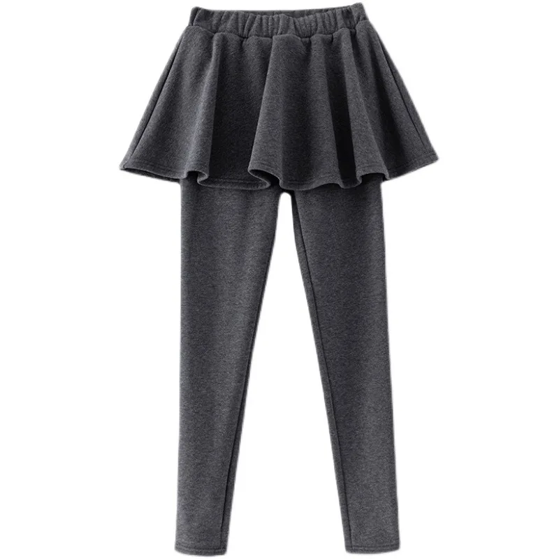 Однотонные брюки из двух предметов с эластичной резинкой на талии