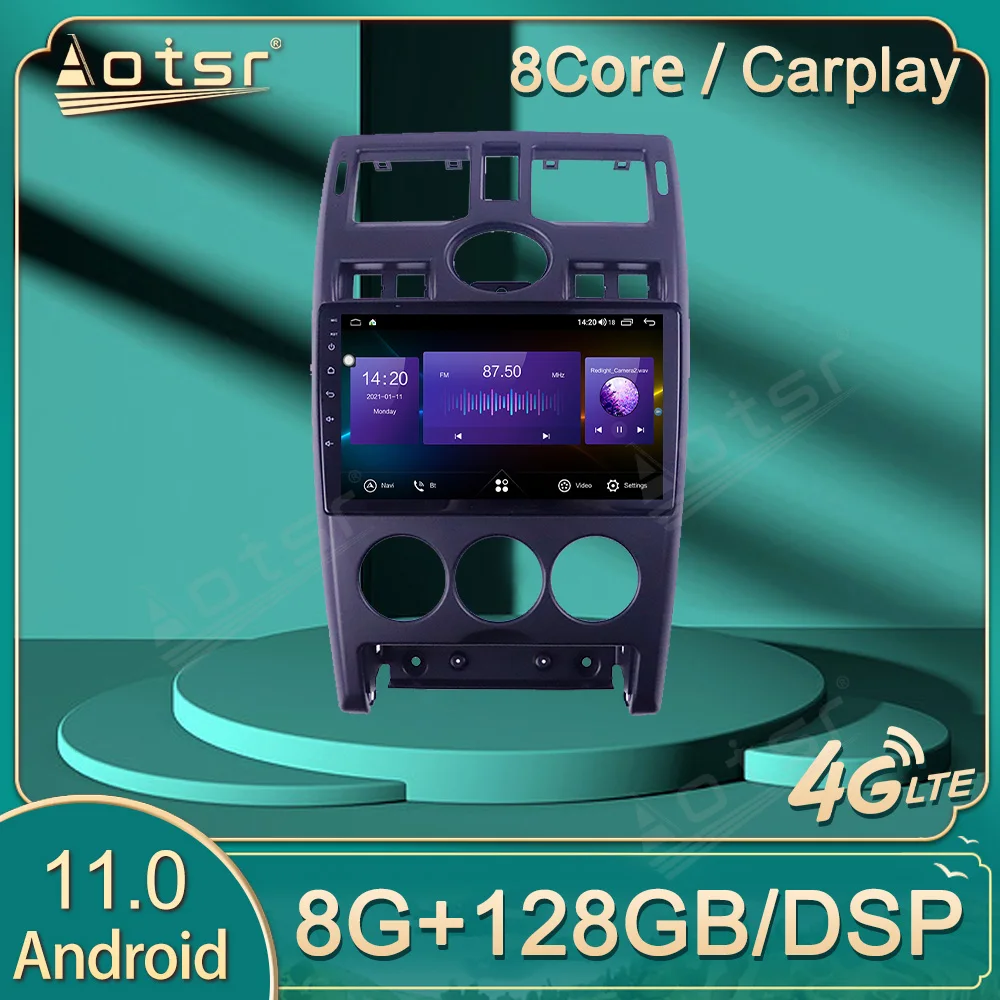 

Автомагнитола на Android 11, мультимедийный плеер с GPS Навигатором для Hyundai Solaris 1 2010 2011 2012 2013 2014 2015 2016