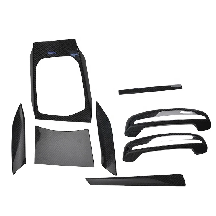 

9 PCS Real Carbon Fiber Interior Trims For New 3 Series G20 G28 2020