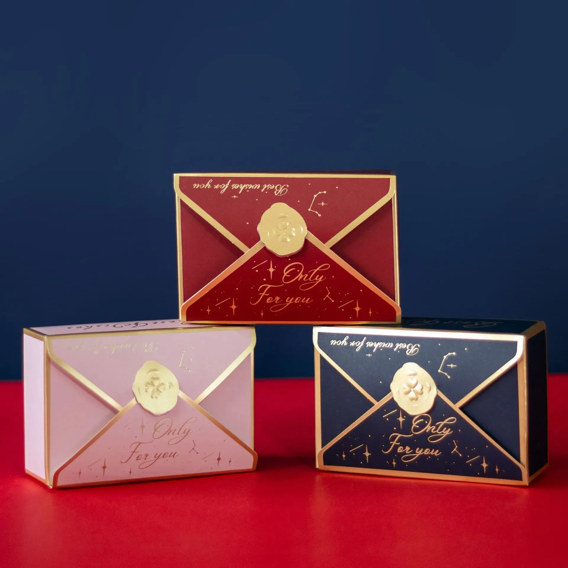 

50 шт. коробка для конфет в форме конверта, Подарочная коробка для шоколада, упаковка для гостей, Baby Shower, подарочные коробки для подарков на св...