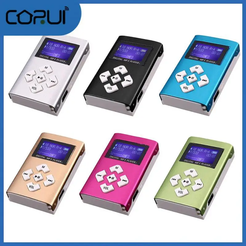 

Walkman Portable Digital Mp3 Music Player Fashion Usb Lossless Sound Ipod Touch Music Media With Lcd Screen Clip Sport Media