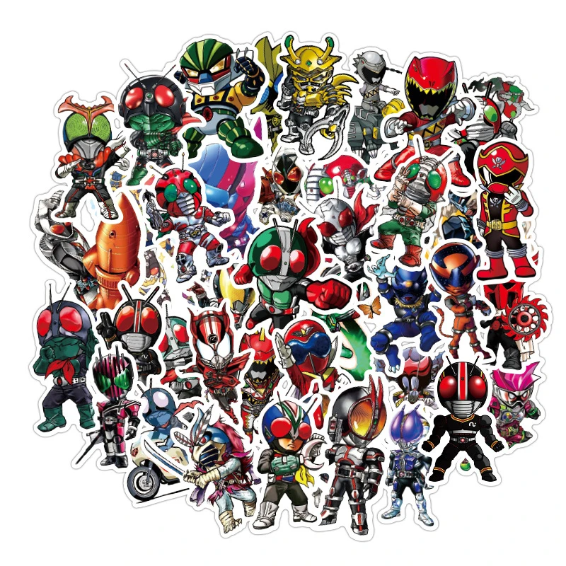 

Cartoon Anime Kamen Rider Stickers For Car Laptop Phone Case Fridge Scrapbook Decal Waterproof Graffiti Sticker Toys Kids Gifts