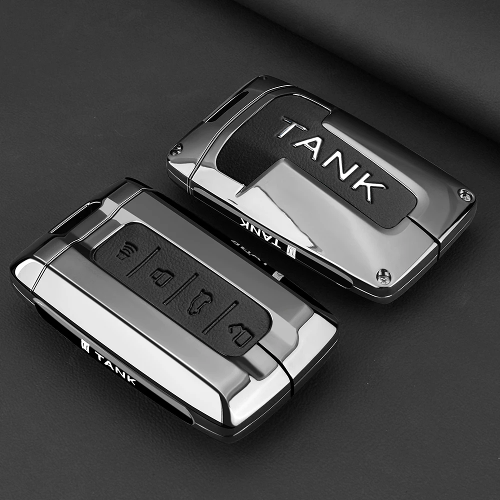 

Для Great Wall GWM WEY TANK 300 500 Tank300 Tank500 Чехол для дистанционного управления, чехол для ключей, аксессуары, чехол для ключей из цинкового сплава