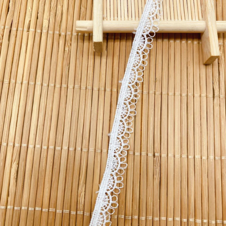 13 метров Высококачественная Белая Черная кружевная Лента отделка для шитья