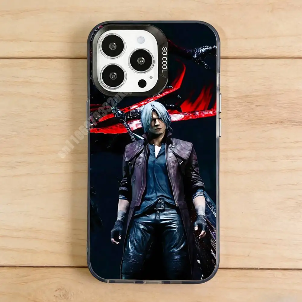 Фото Чехол для телефона Game D-Devil M-May C-Cry Dante для iPhone 17 16 Max Mini 15 14 13 Pro Plus 12 11 X XS Air, премиум-защита №4