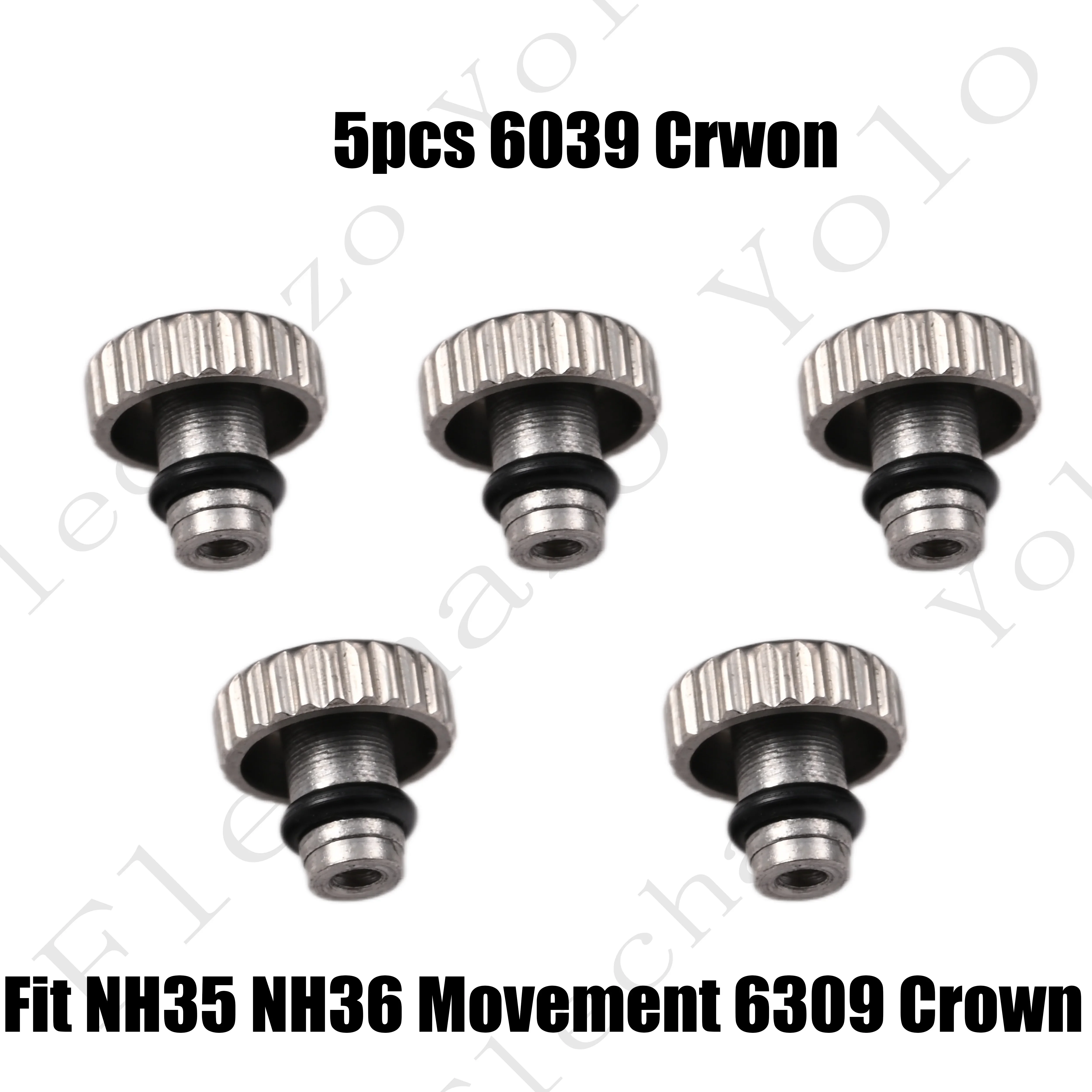 Часы из нержавеющей стали Корона подходит для NH35 NH36 аксессуары перемещения