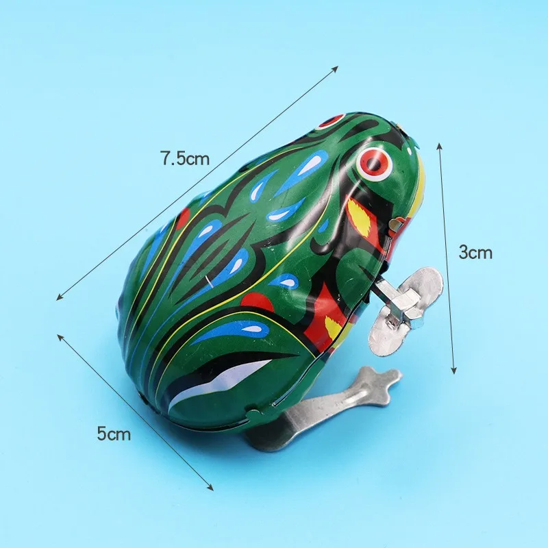 Классическая Игрушка-прыгущая Лягушка Винтажная Детская Обучающая Игра Для