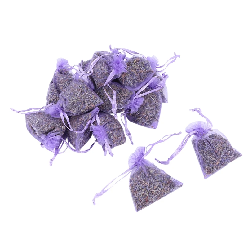 

Lavender Packaging 15 Packs Natural Deodorant, Dried Floral Sachet, Highest Fragrance Lavender Fragrance Sachet
