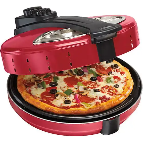

Home Appliance Enclosed Pizza Oven Maker Model# 31700