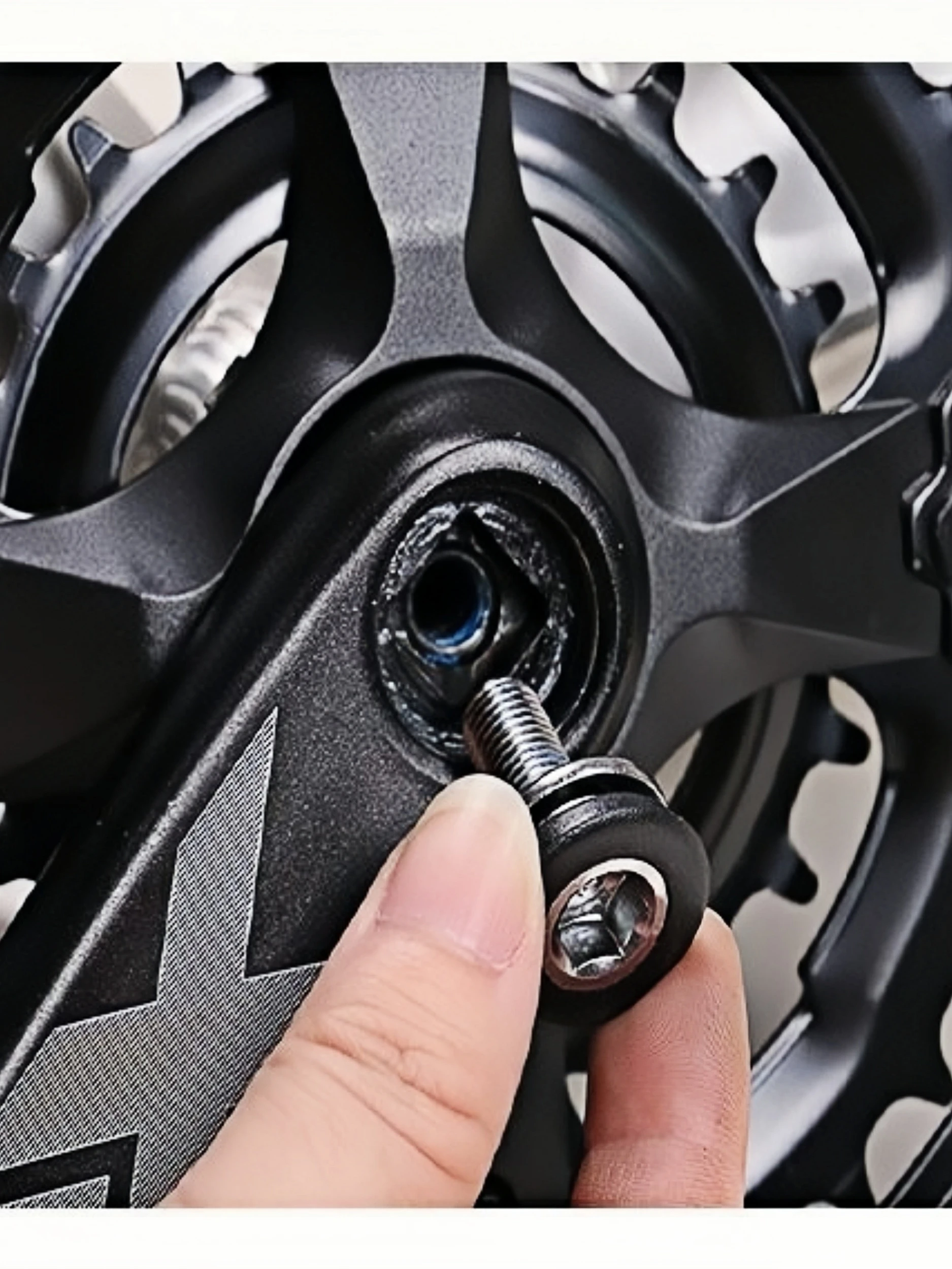 Винт каретки велосипеда кривошипный рычаг водонепроницаемый винт M8 квадратные