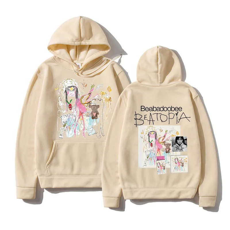 Beabadoobee Beatopia Толстовка унисекс Harajuku Эстетические толстовки с длинными рукавами