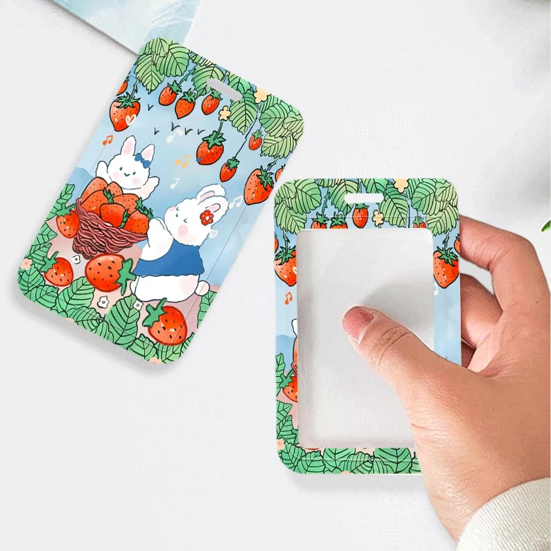 

Прозрачный держатель для карт с кроликом vcvbvo