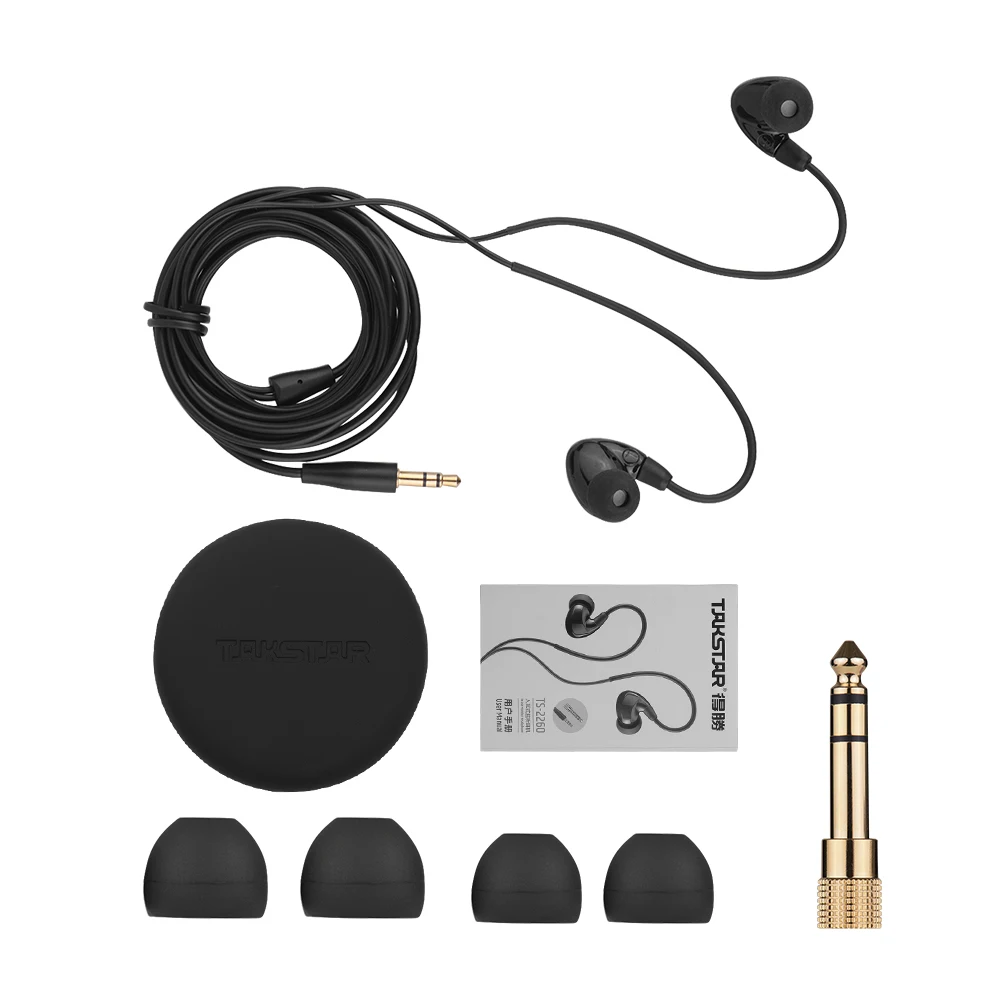 Takstar TS-2260 наушники-вкладыши компьютерный телефон Сеть караоке запись мониторинг