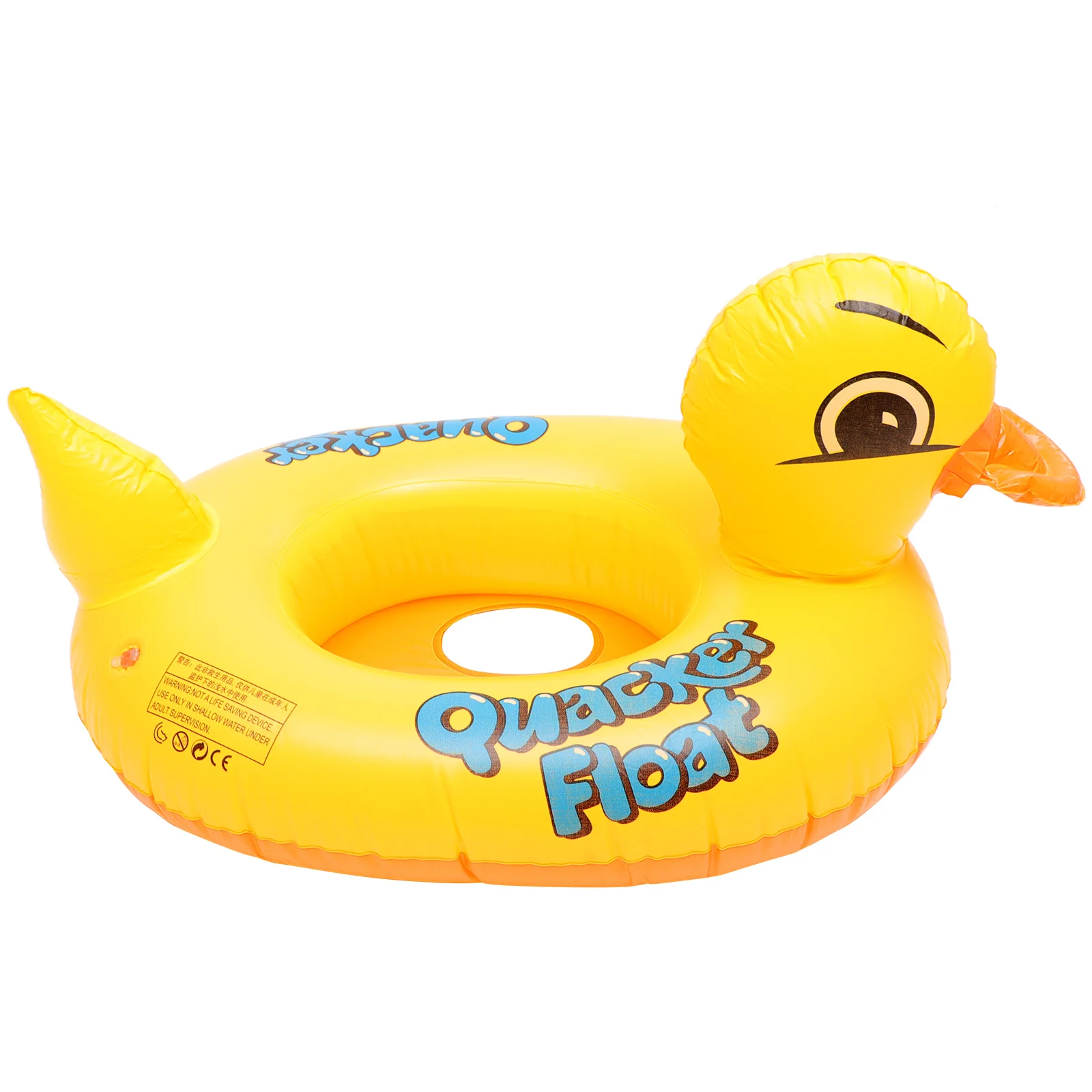 

1PC Adult Kid PVC Duck Shaped Floating Inflatable Swimming Ring Mounts Floating Beach Swimming Ring Inflatable Ring