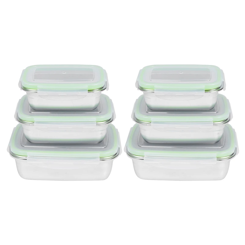 

2 шт., Портативный Ланч-бокс из нержавеющей стали