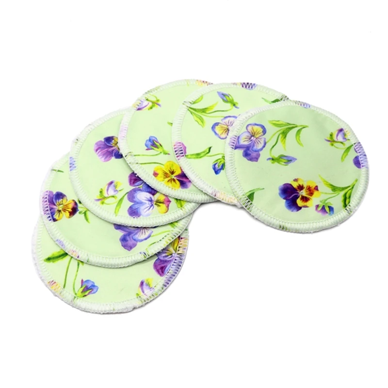 

Nursing Pads 6pcs/set Washable Breast Breastfeeding Super Absorbency Mat