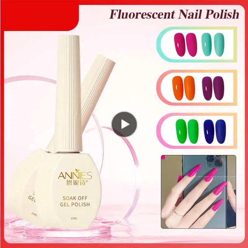 

Candy Nail Polish 15ml No Irritating Smell Enni Poetry Summer Simple Operation Fluorescent Nail Polish Diy Nails Nail Glue New