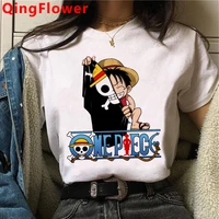 one piece clothes womens streetwear couples wear aesthetic graphics t shirts womens tops t shirts white t shirts streetwear