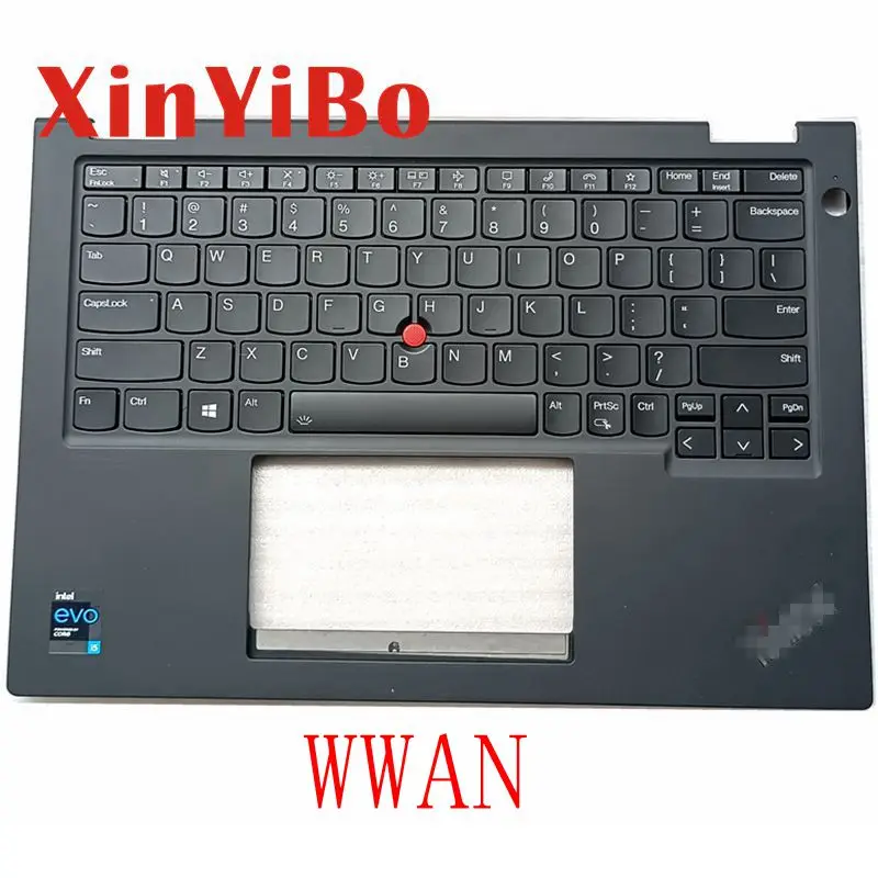99% Новинка для Lenovo Thinkpad X13 Yoga Gen 2 подставка рук верхняя крышка C версия WWAN подсветка