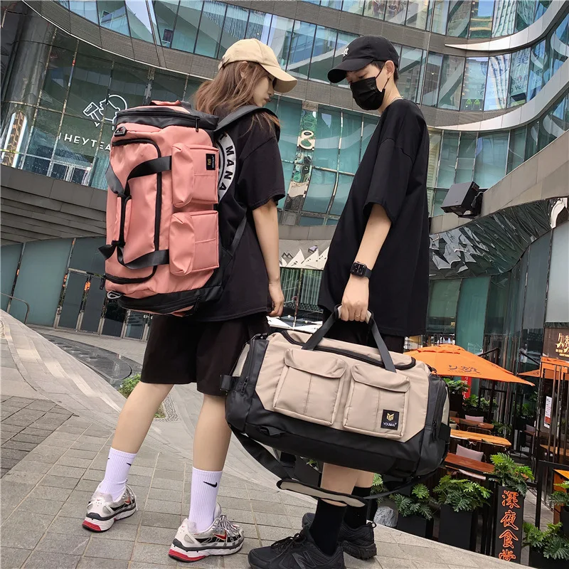 Dry and Wet Separation Fitness Bag Unisex Sports Training Handbag Short-distance Business Trip Backpack Luggage Bag Travel Bag